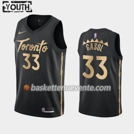 Maillot Basket Toronto Raptors Marc Gasol 33 2019-20 Nike City Edition Swingman - Enfant